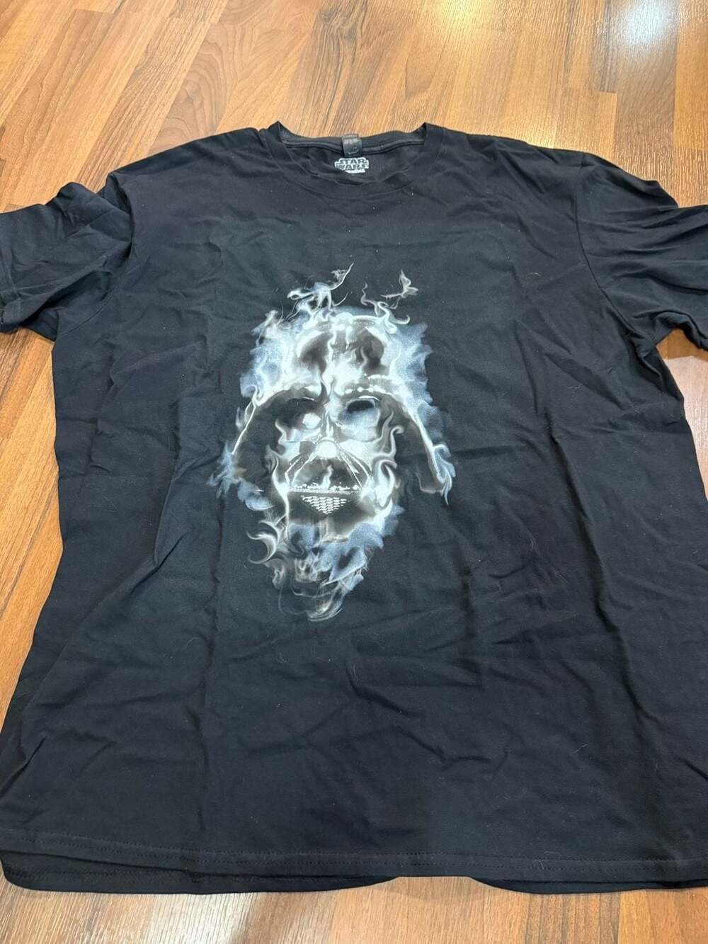 Star Wars T-Shirt Size XL Black Smoke Graphic